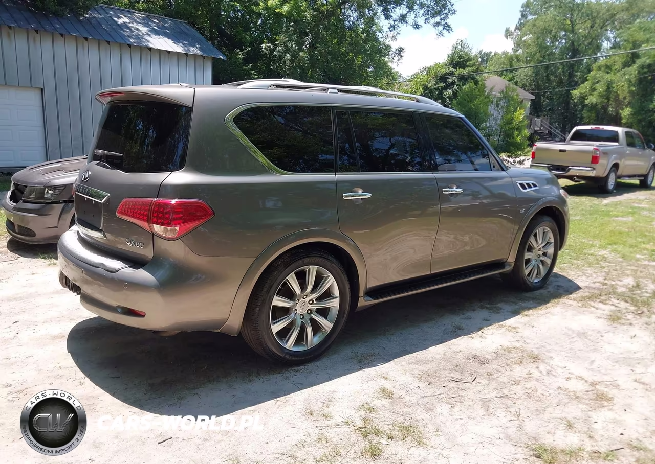 2014 Infiniti Qx80 VIN:JN8AZ2NF6E9554699 - 4