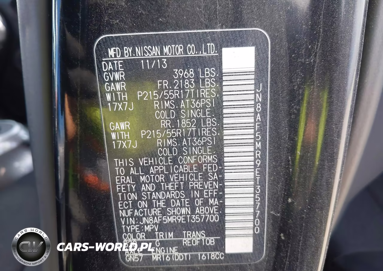 2014 Nissan Juke S VIN:JN8AF5MR9ET357700 - 9