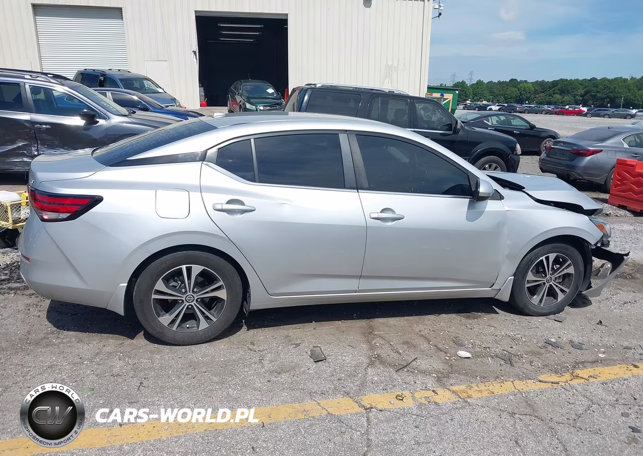 2021 Nissan Sentra Sv Xtronic Cvt VIN:3N1AB8CV2MY301081 - 13