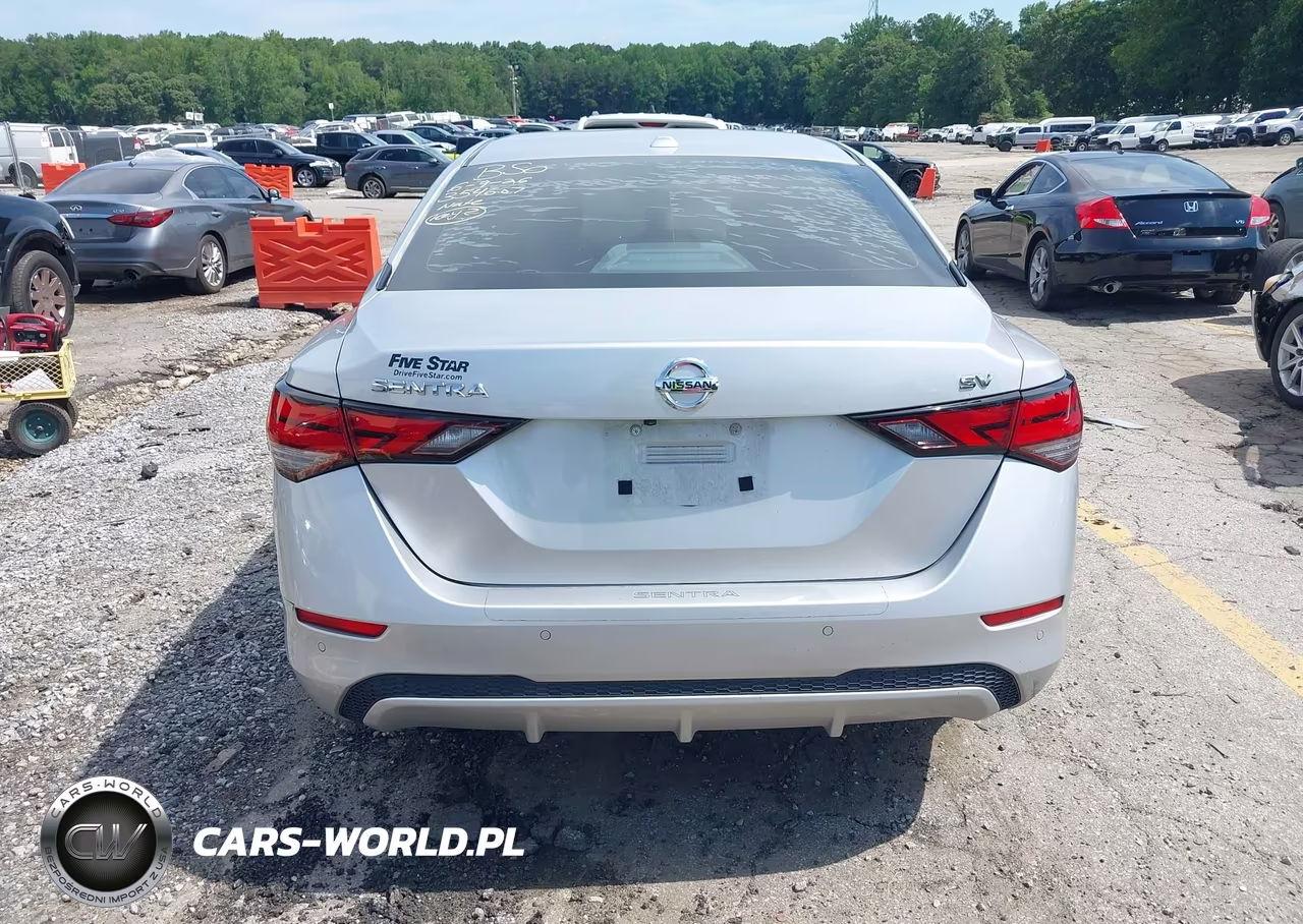 2021 Nissan Sentra Sv Xtronic Cvt VIN:3N1AB8CV2MY301081 - 16