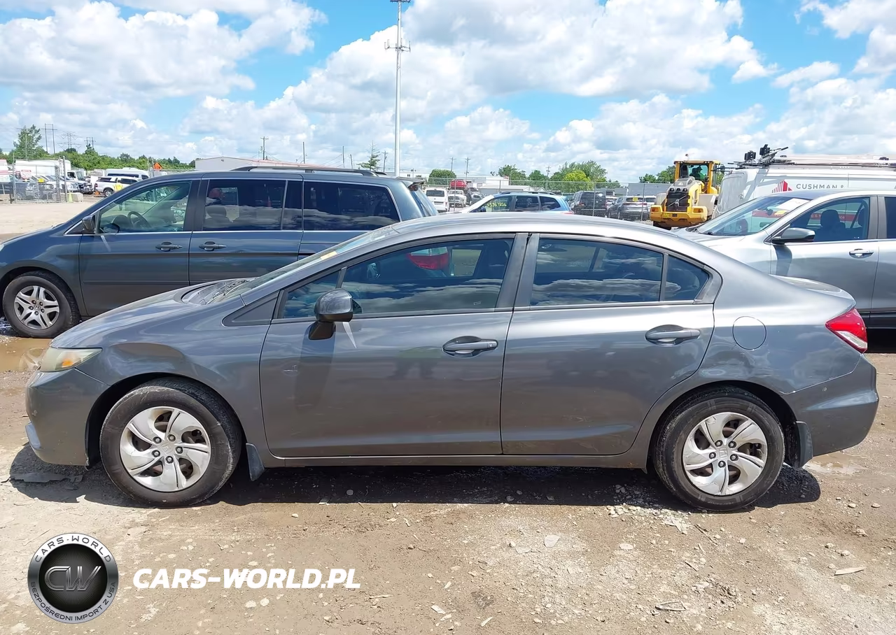 2013 Honda Civic Lx VIN:19XFB2F58DE089509 - 14