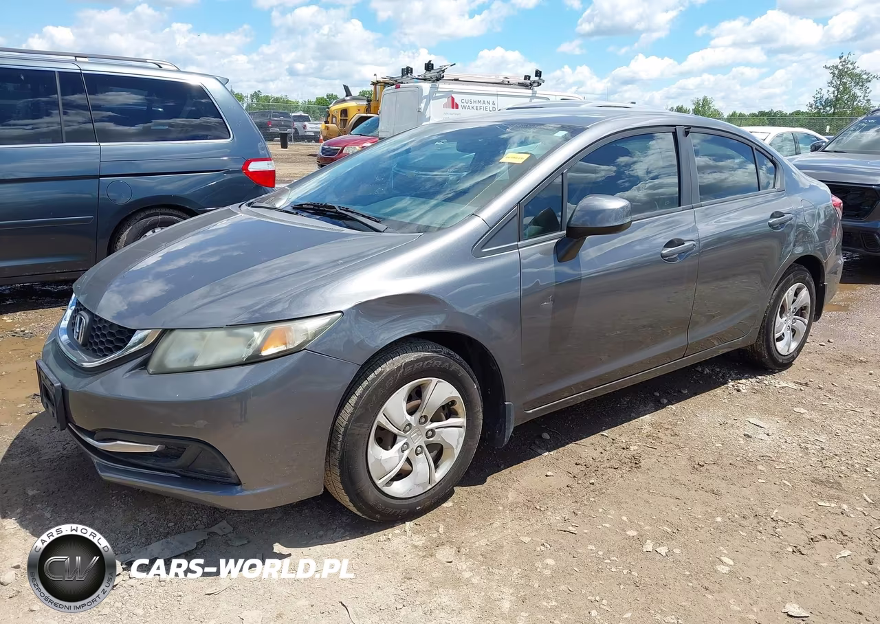 2013 Honda Civic Lx VIN:19XFB2F58DE089509 - 2