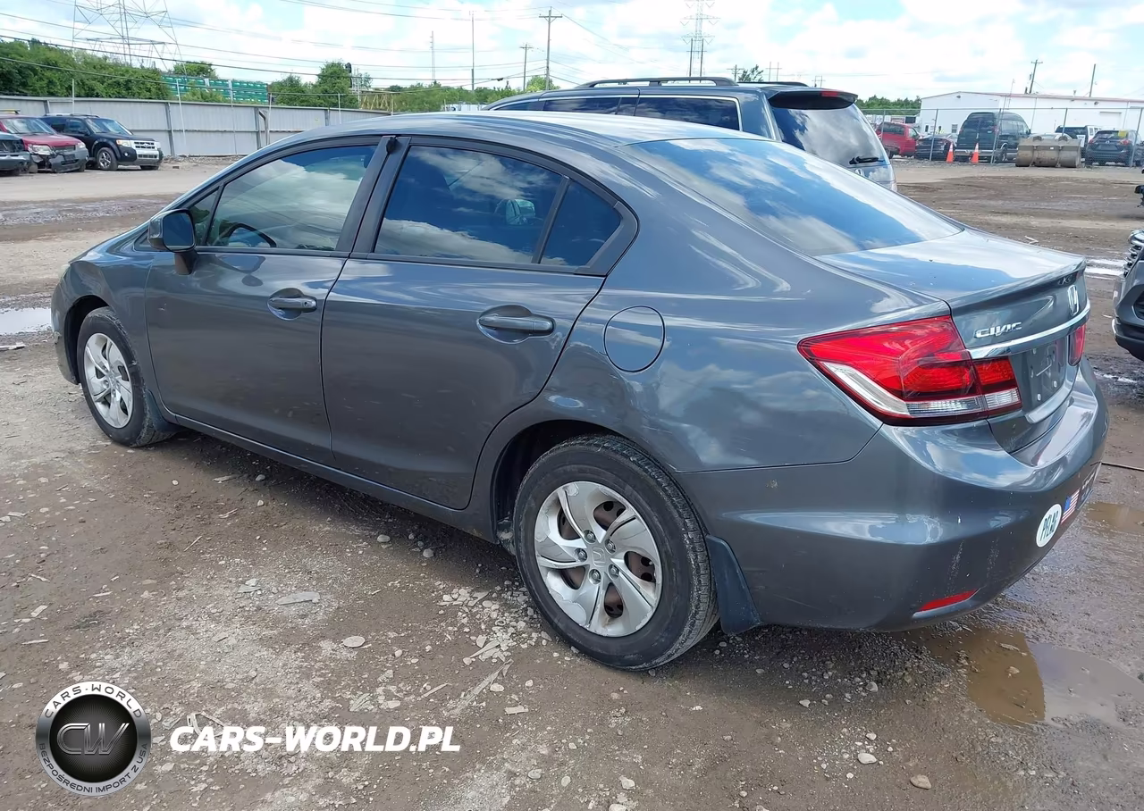 2013 Honda Civic Lx VIN:19XFB2F58DE089509 - 3