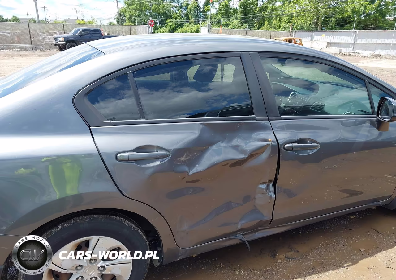 2013 Honda Civic Lx VIN:19XFB2F58DE089509 - 6