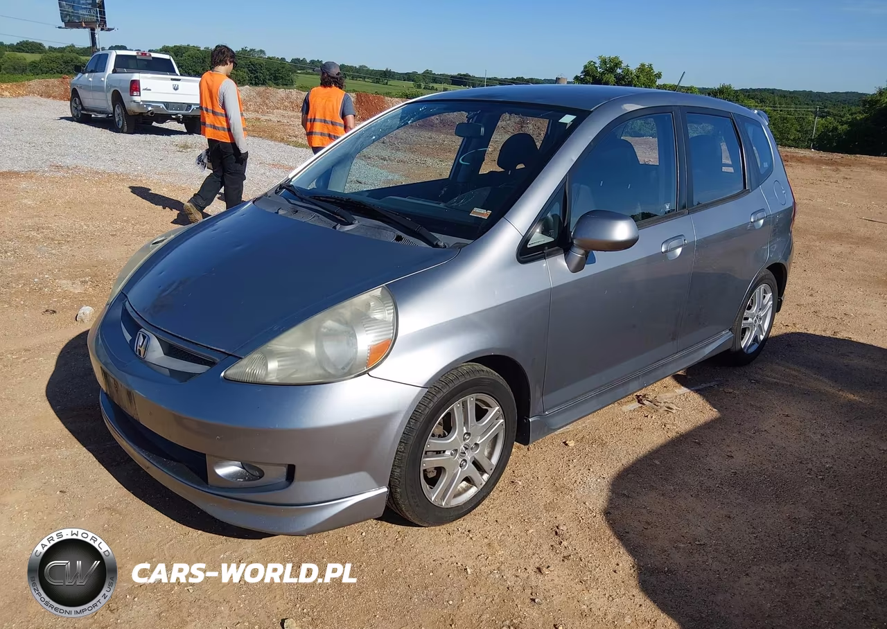 2007 Honda Fit Sport VIN:JHMGD38687S039428 - 2