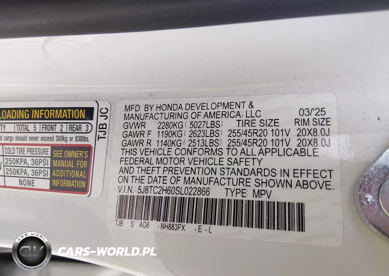 2025 Acura Rdx A-Spec VIN:5J8TC2H60SL022866 - 9