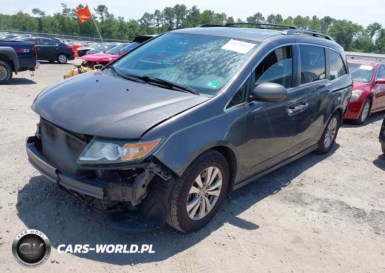 2016 Honda Odyssey Ex-L VIN:5FNRL5H65GB047704 - 2