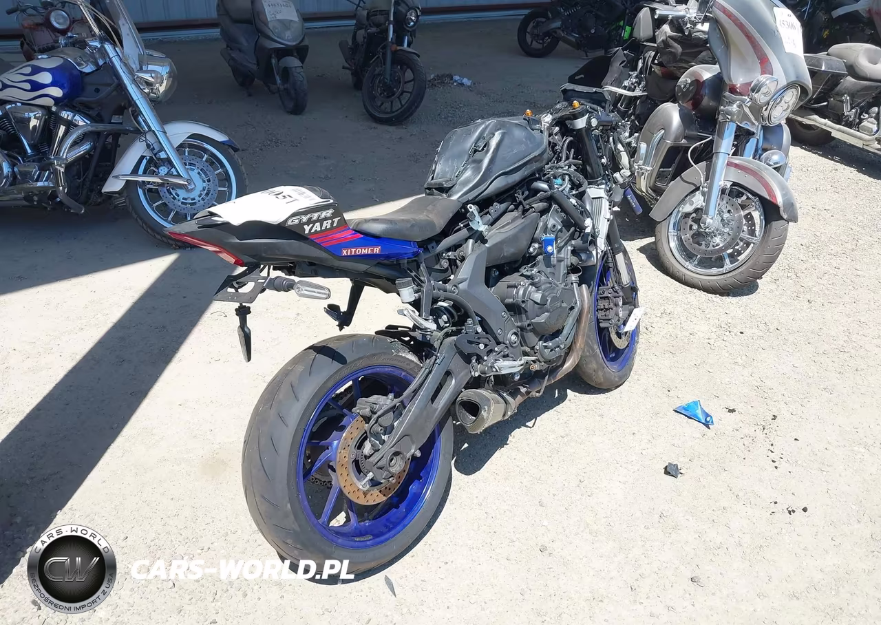 2023 Yamaha Yzfr7 VIN:JYARM38Y7PA001461 - 4