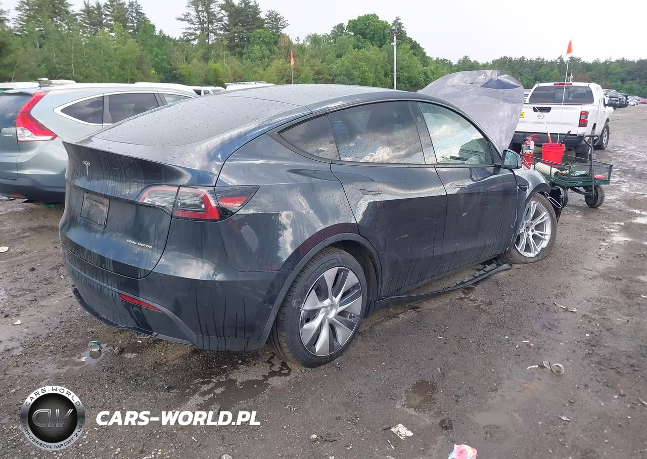 2024 Tesla Model Y Long Range Dual Motor All-Wheel Drive VIN:7SAYGDEE1RA225939 - 4