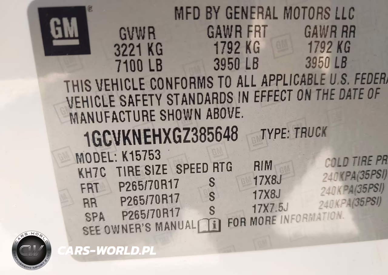 2016 Chevrolet Silverado 1500 Work Truck VIN:1GCVKNEHXGZ385648 - 9
