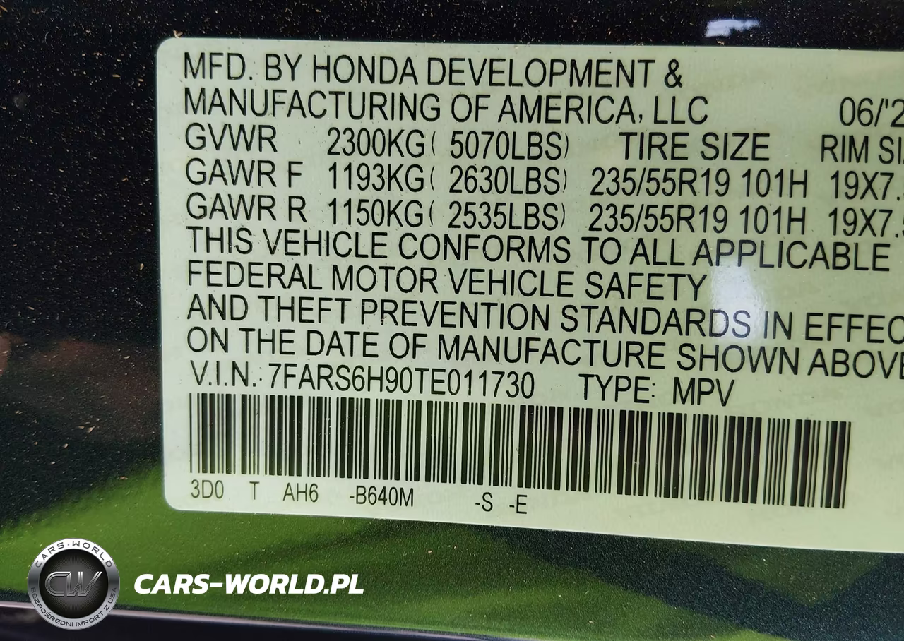 2026 Honda Cr-V Hybrid Awd Sport Touring VIN:7FARS6H90TE011730 - 9