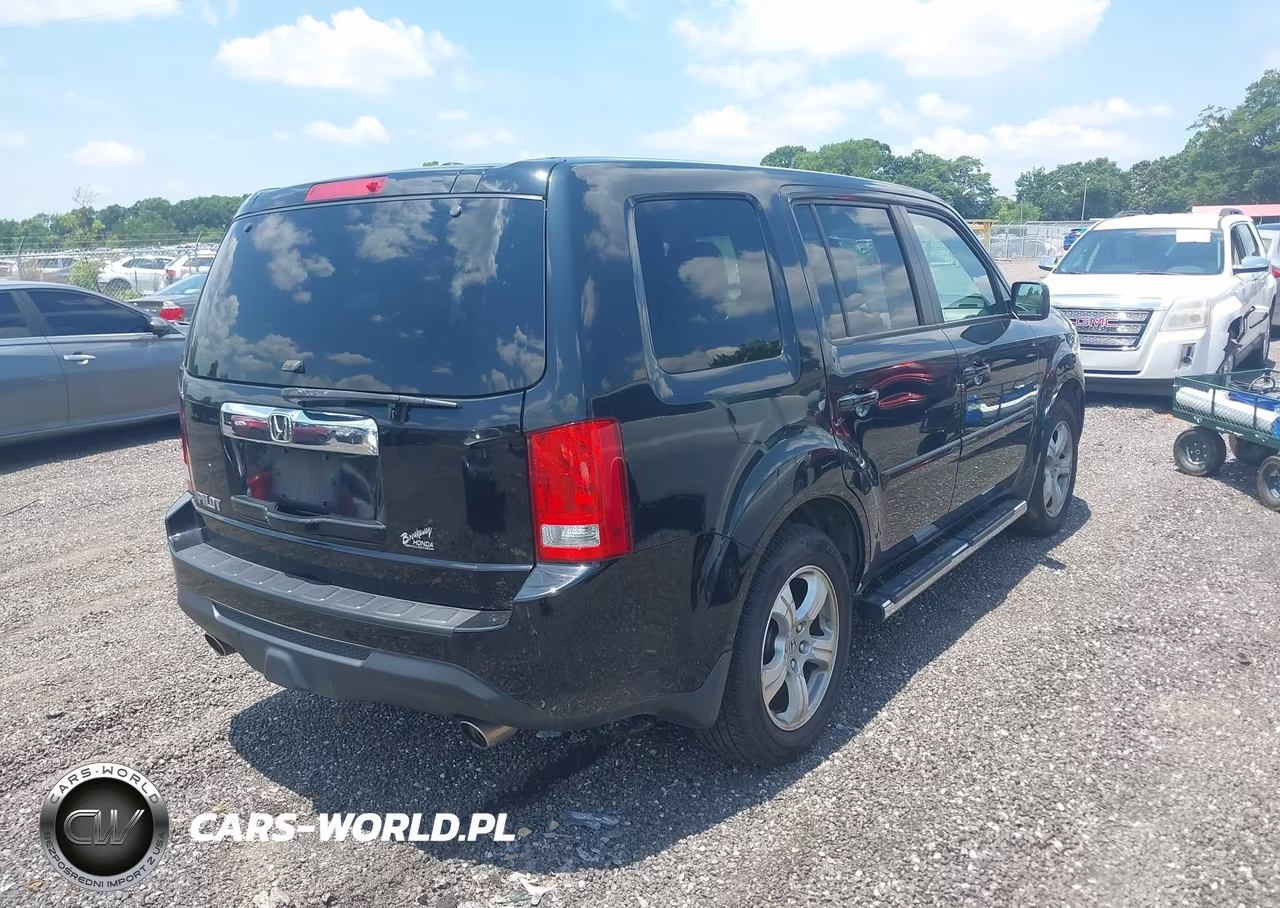 2014 Honda Pilot Ex-L VIN:5FNYF3H54EB028170 - 4