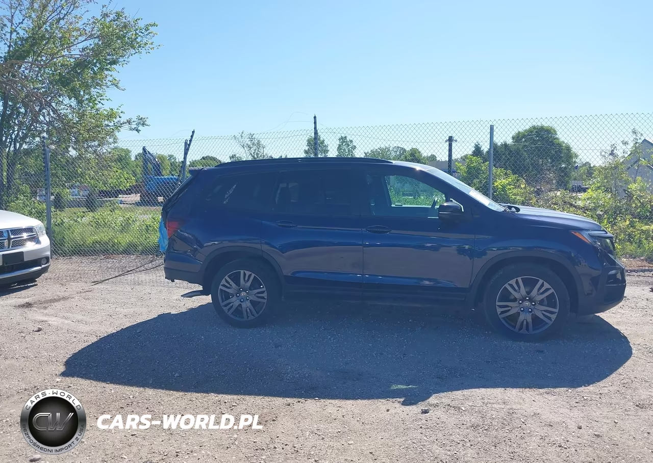 2022 Honda Pilot Awd Sport VIN:5FNYF6H39NB076635 - 13