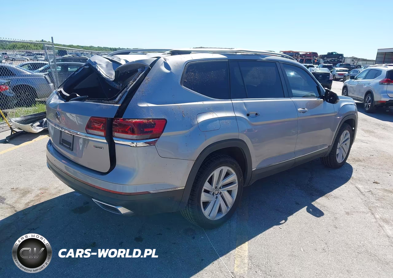 2021 Volkswagen Atlas 2.0T Sel VIN:1V2BP2CAXMC542990 - 4