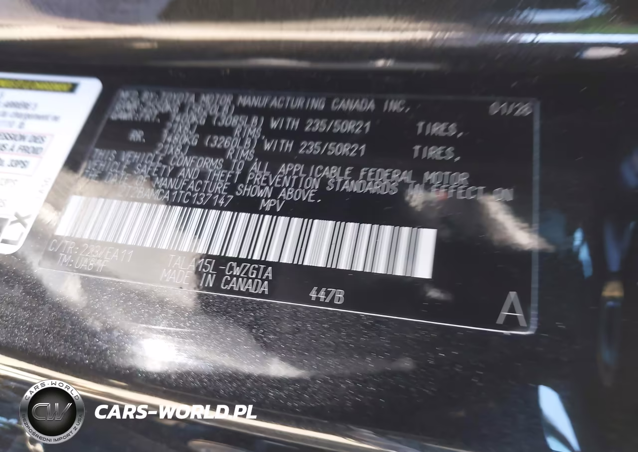 2026 Lexus Rx 350 Premium VIN:2T2BAMCA1TC137147 - 9
