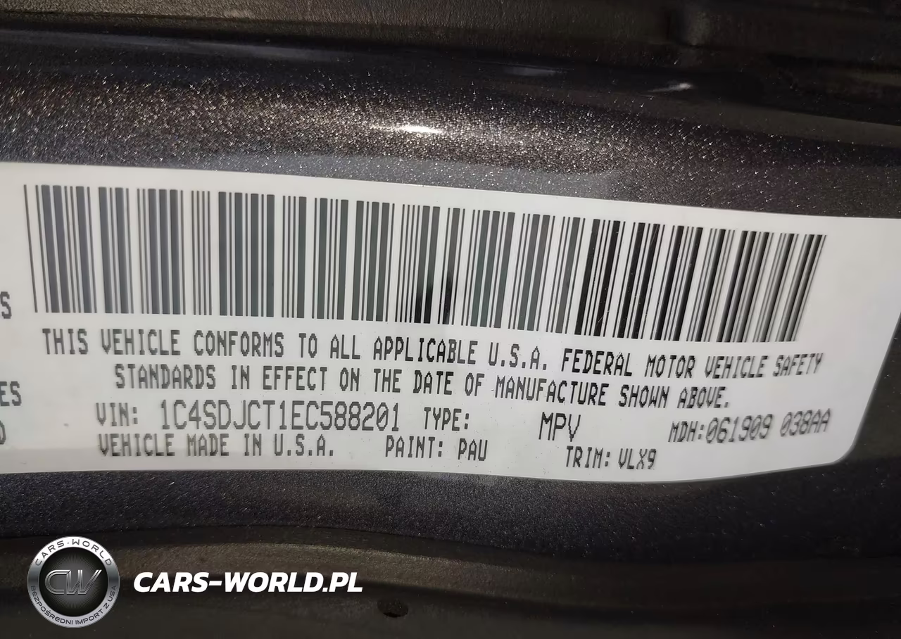 2014 Dodge Durango R-T VIN:1C4SDJCT1EC588201 - 9