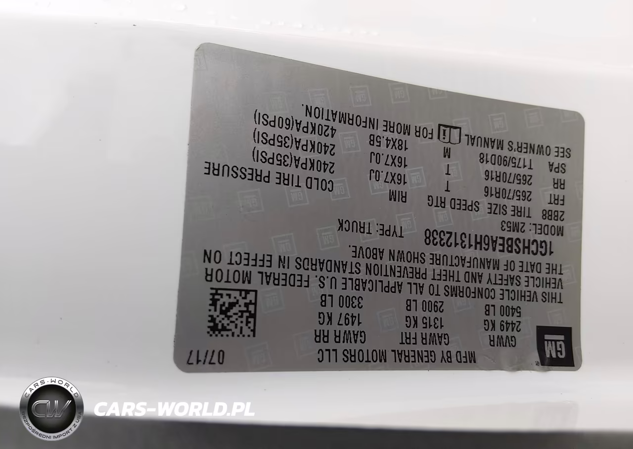 2017 Chevrolet Colorado 2Wd Wt VIN:1GCHSBEA6H1312338 - 9