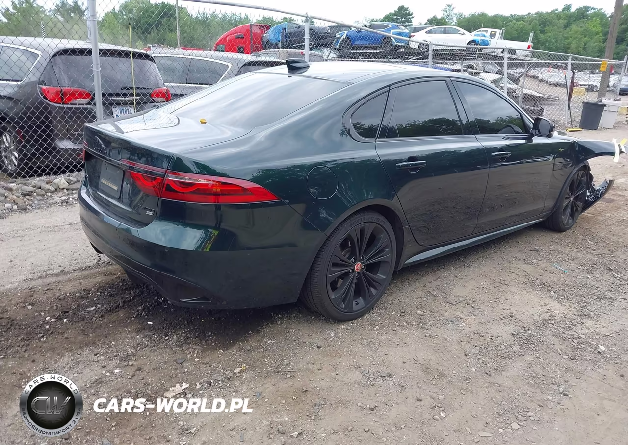2021 Jaguar Xf R-Dynamic Se P300 Awd Automatic VIN:SAJBL4GXXMCY89406 - 4