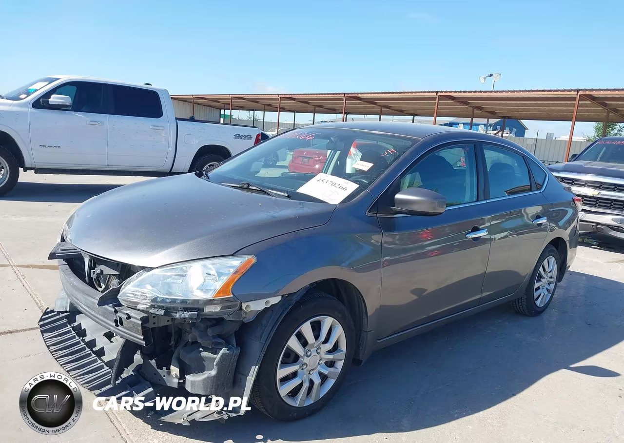 2015 Nissan Sentra Sv VIN:3N1AB7AP4FY336075 - 2