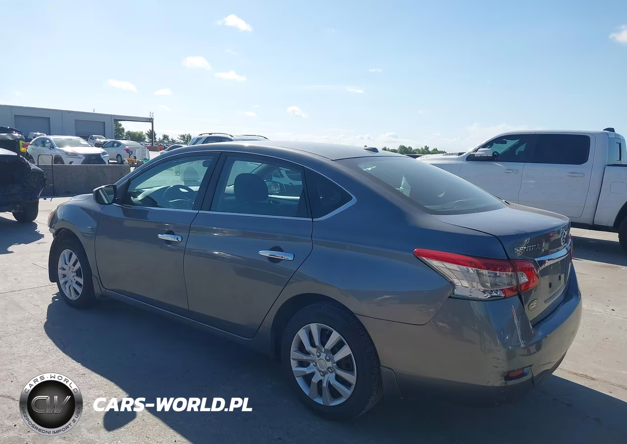 2015 Nissan Sentra Sv VIN:3N1AB7AP4FY336075 - 3