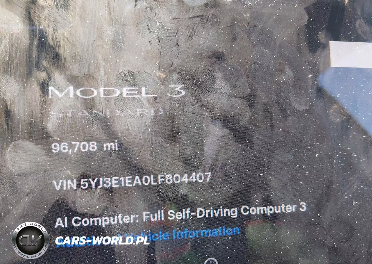 2020 Tesla Model 3 VIN:5YJ3E1EA0LF804407 - 15