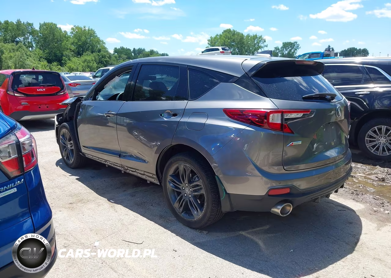 2022 Acura Rdx A-Spec Package VIN:5J8TC2H6XNL006954 - 3