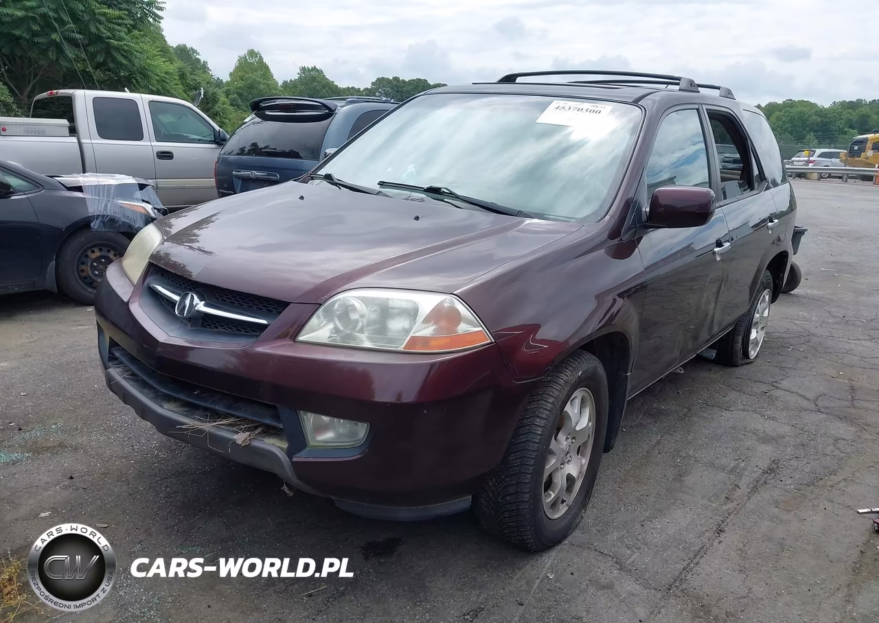 2002 Acura Mdx VIN:2HNYD188X2H511120 - 2