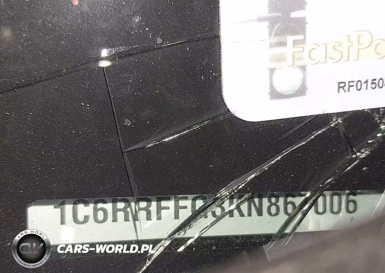 2019 Ram 1500 VIN:1C6RRFFG3KN867006 - 9