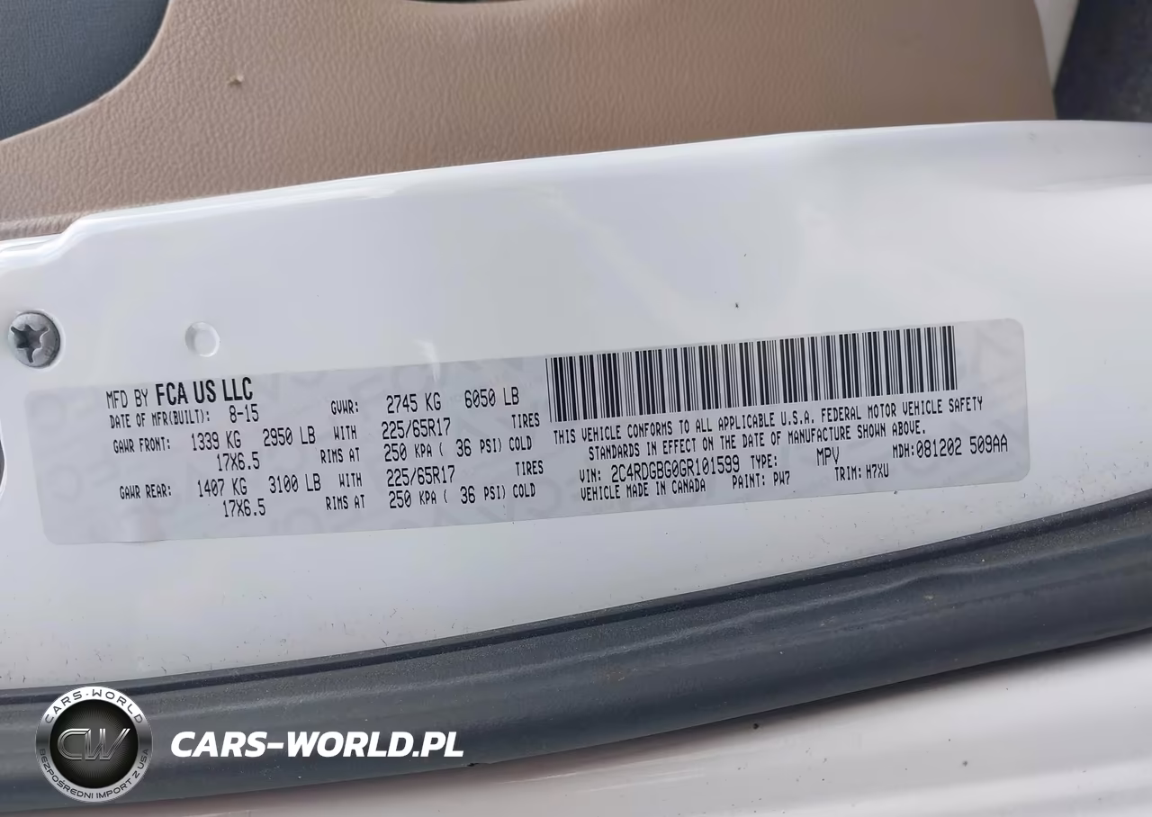 2016 Dodge Grand Caravan Se VIN:2C4RDGBG0GR101599 - 9