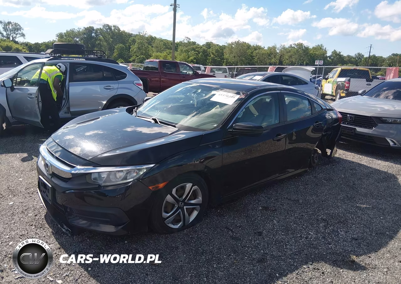 2018 Honda Civic Lx VIN:2HGFC2F56JH567571 - 2