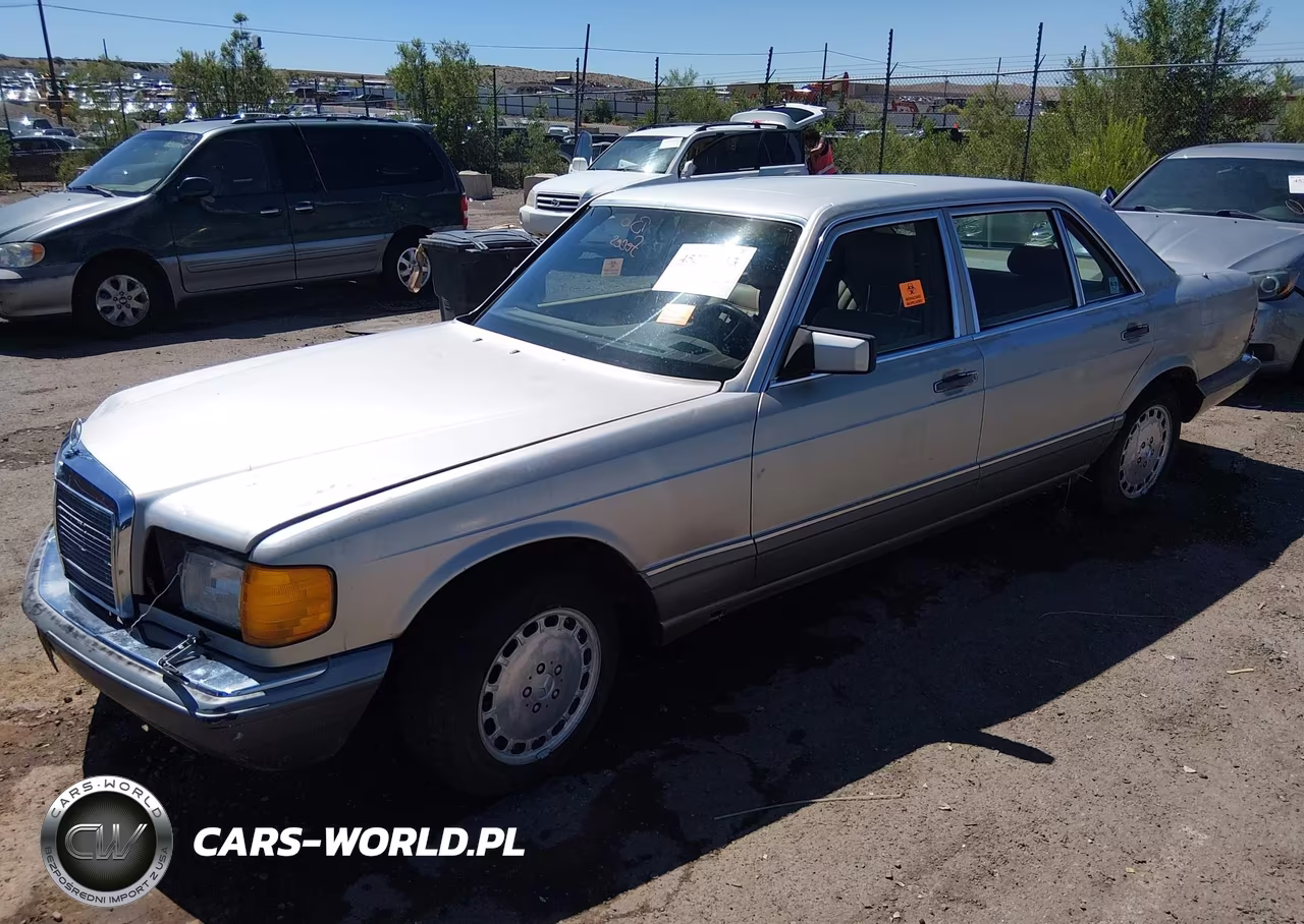 1987 Mercedes-Benz 420 Sel VIN:WDBCA35D8HA284649 - 2