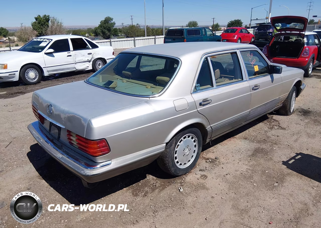 1987 Mercedes-Benz 420 Sel VIN:WDBCA35D8HA284649 - 4