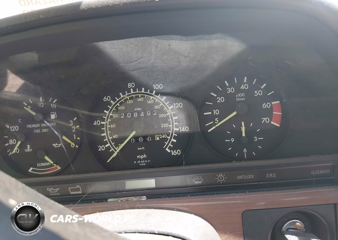 1987 Mercedes-Benz 420 Sel VIN:WDBCA35D8HA284649 - 7