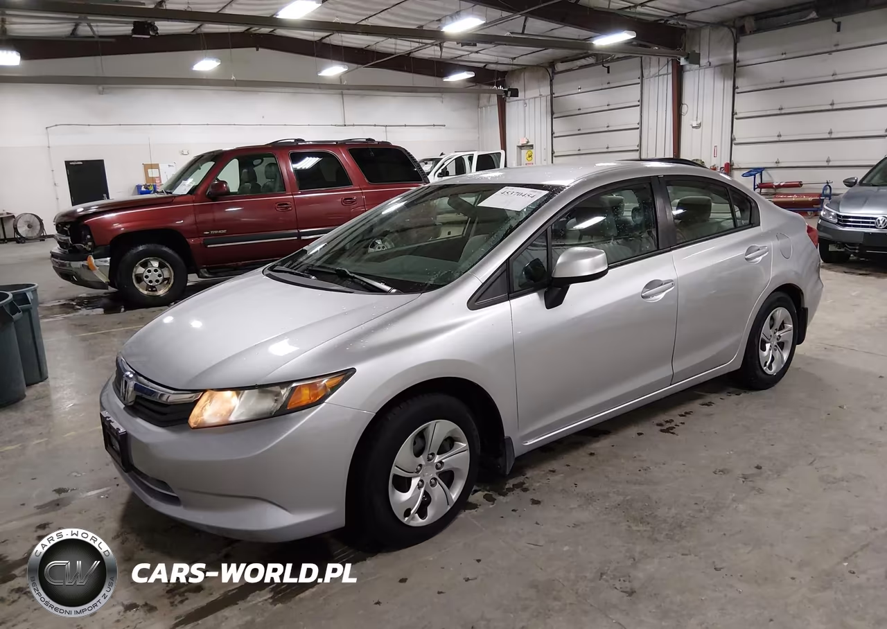 2012 Honda Civic Lx VIN:19XFB2F5XCE093219 - 2
