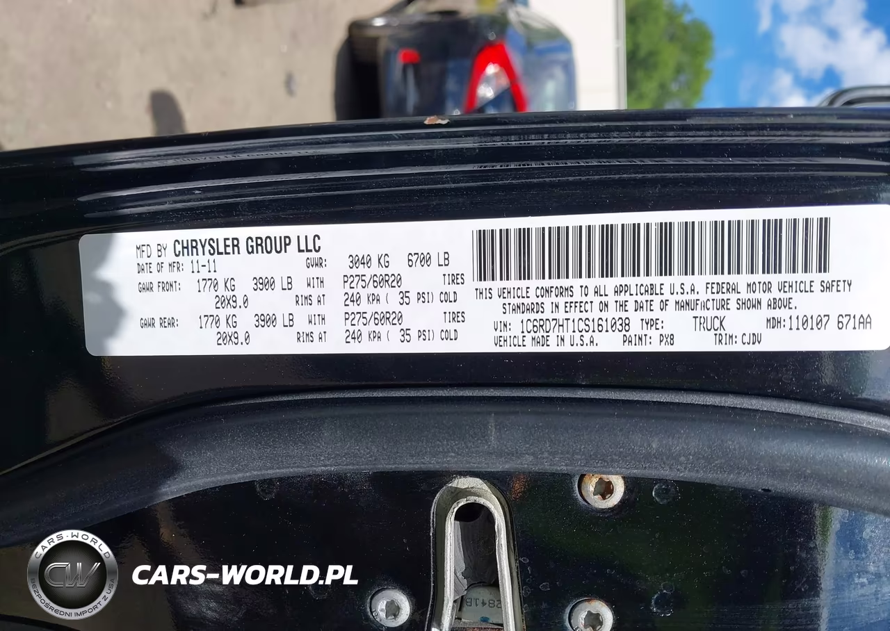 2012 Ram 1500 Sport VIN:1C6RD7HT1CS161038 - 9