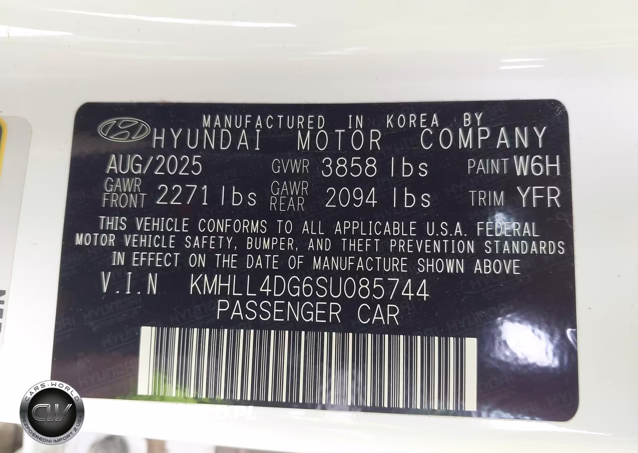 2025 Hyundai Elantra Se VIN:KMHLL4DG6SU085744 - 9
