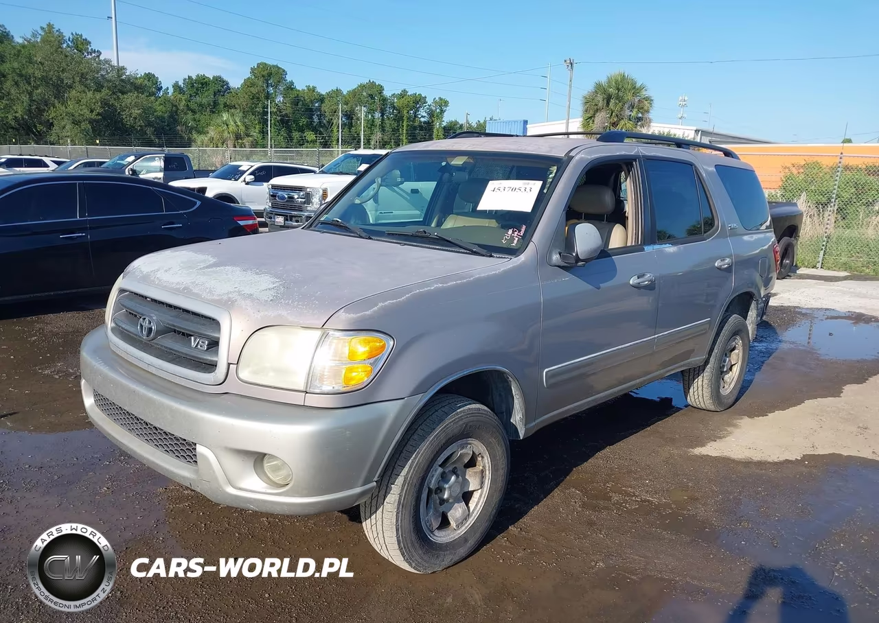 2002 Toyota Sequoia Sr5 V8 VIN:5TDZT34A62S133798 - 2