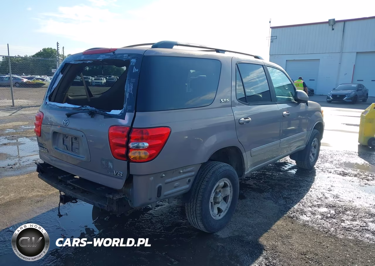 2002 Toyota Sequoia Sr5 V8 VIN:5TDZT34A62S133798 - 4