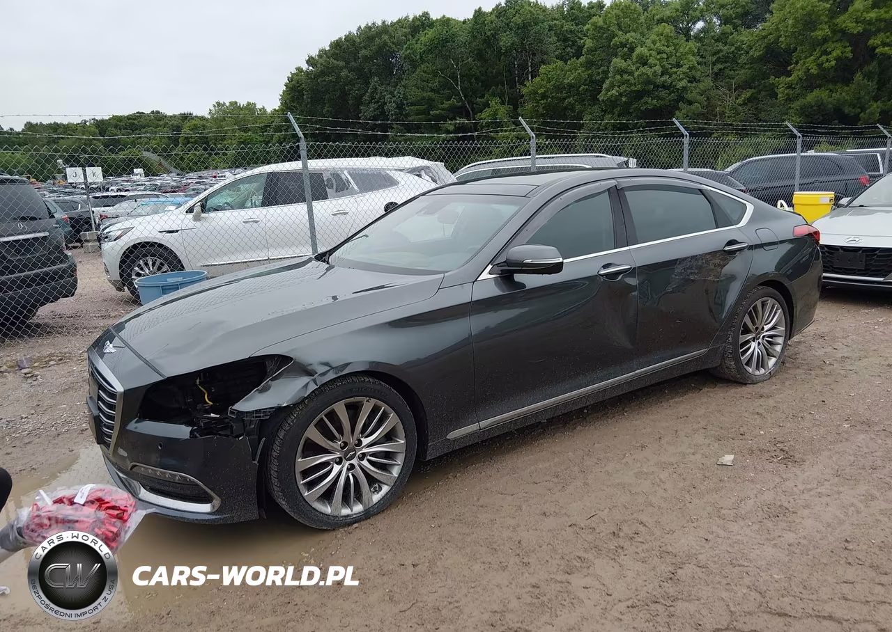 2018 Genesis G80 5.0 Ultimate VIN:KMHGN4JF7JU248097 - 2