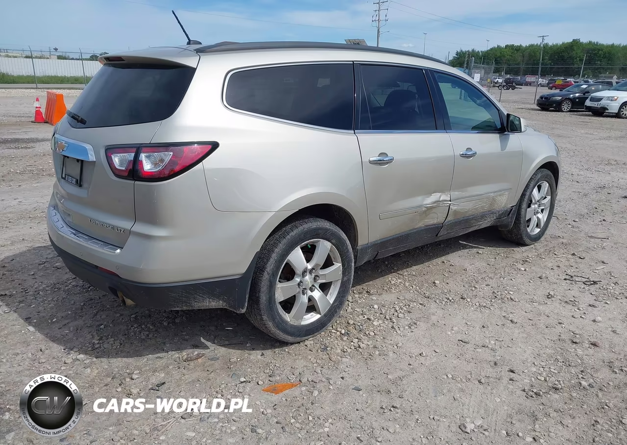 2014 Chevrolet Traverse Ltz VIN:1GNKVJKDXEJ201963 - 4
