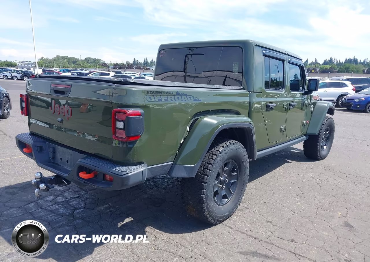 2021 Jeep Gladiator Mojave 4X4 VIN:1C6JJTEGXML606605 - 4