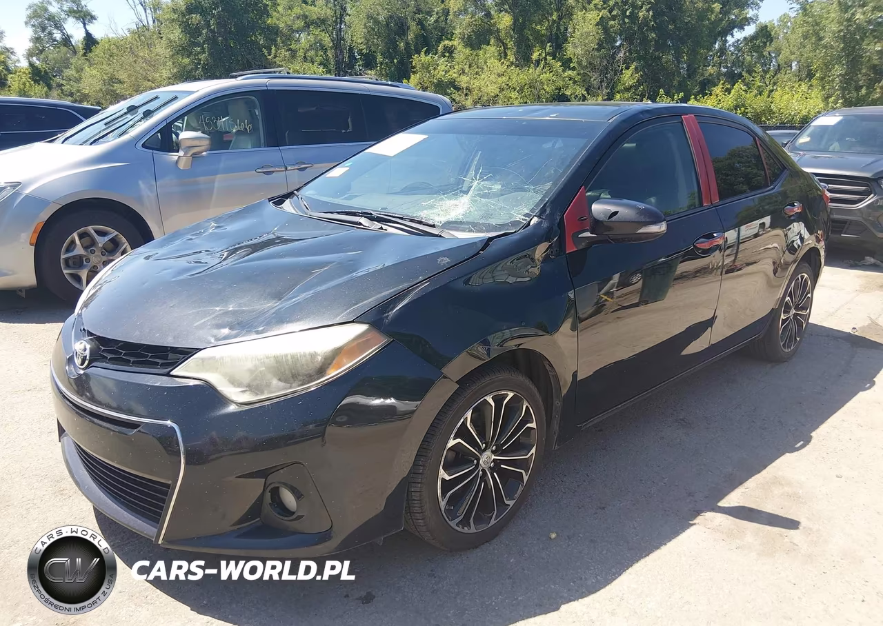 2014 Toyota Corolla S Plus VIN:5YFBURHE9EP147674 - 2