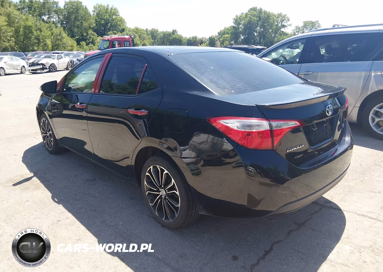 2014 Toyota Corolla S Plus VIN:5YFBURHE9EP147674 - 3