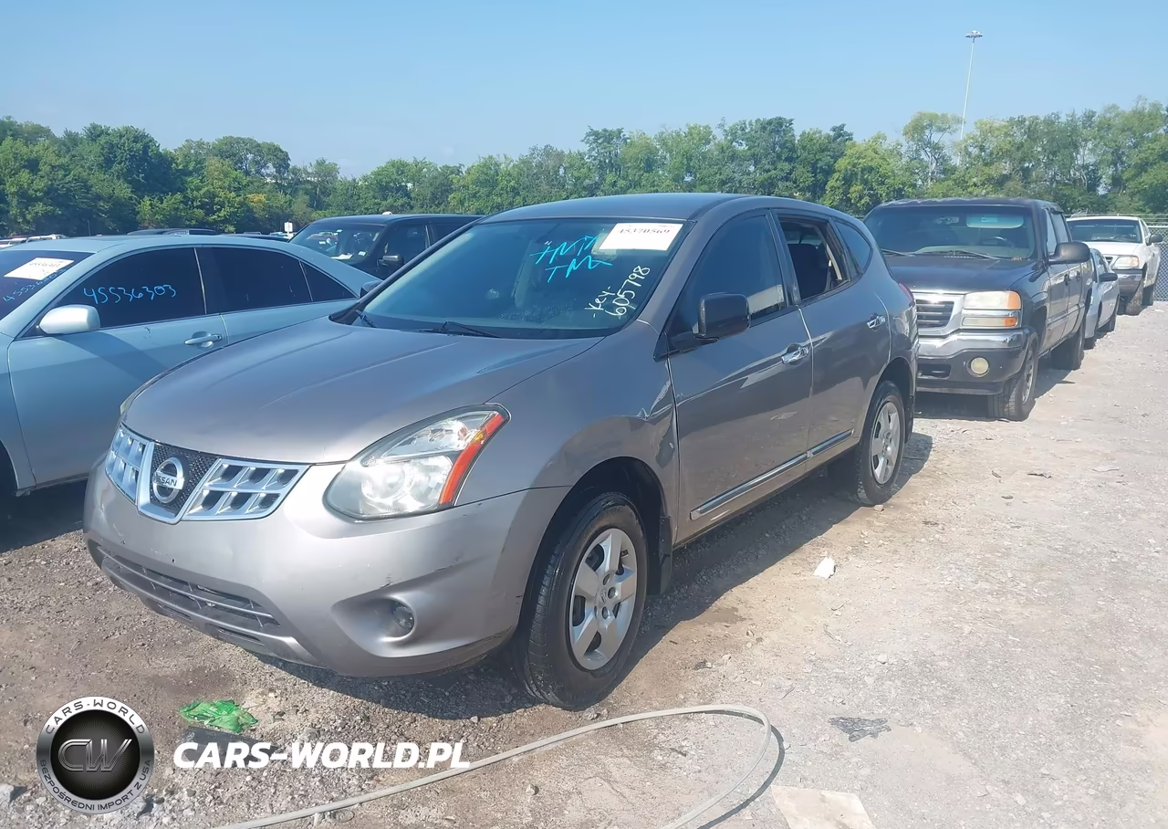 2014 Nissan Rogue Select S VIN:JN8AS5MT3EW605798 - 2