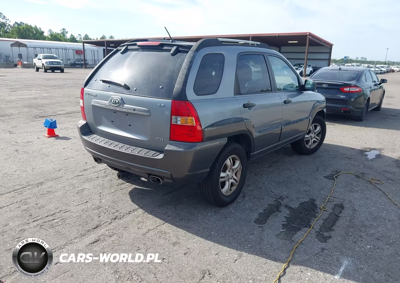 2007 Kia Sportage Lx V6 VIN:KNDJF723977304044 - 4