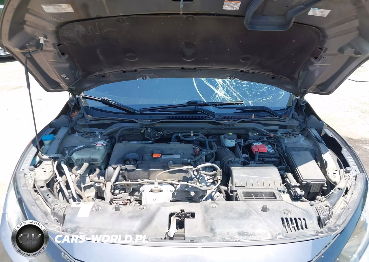 2019 Honda Civic Lx VIN:2HGFC2F69KH558034 - 10