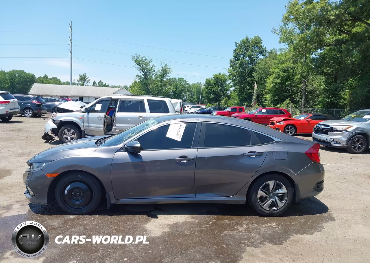 2019 Honda Civic Lx VIN:2HGFC2F69KH558034 - 14
