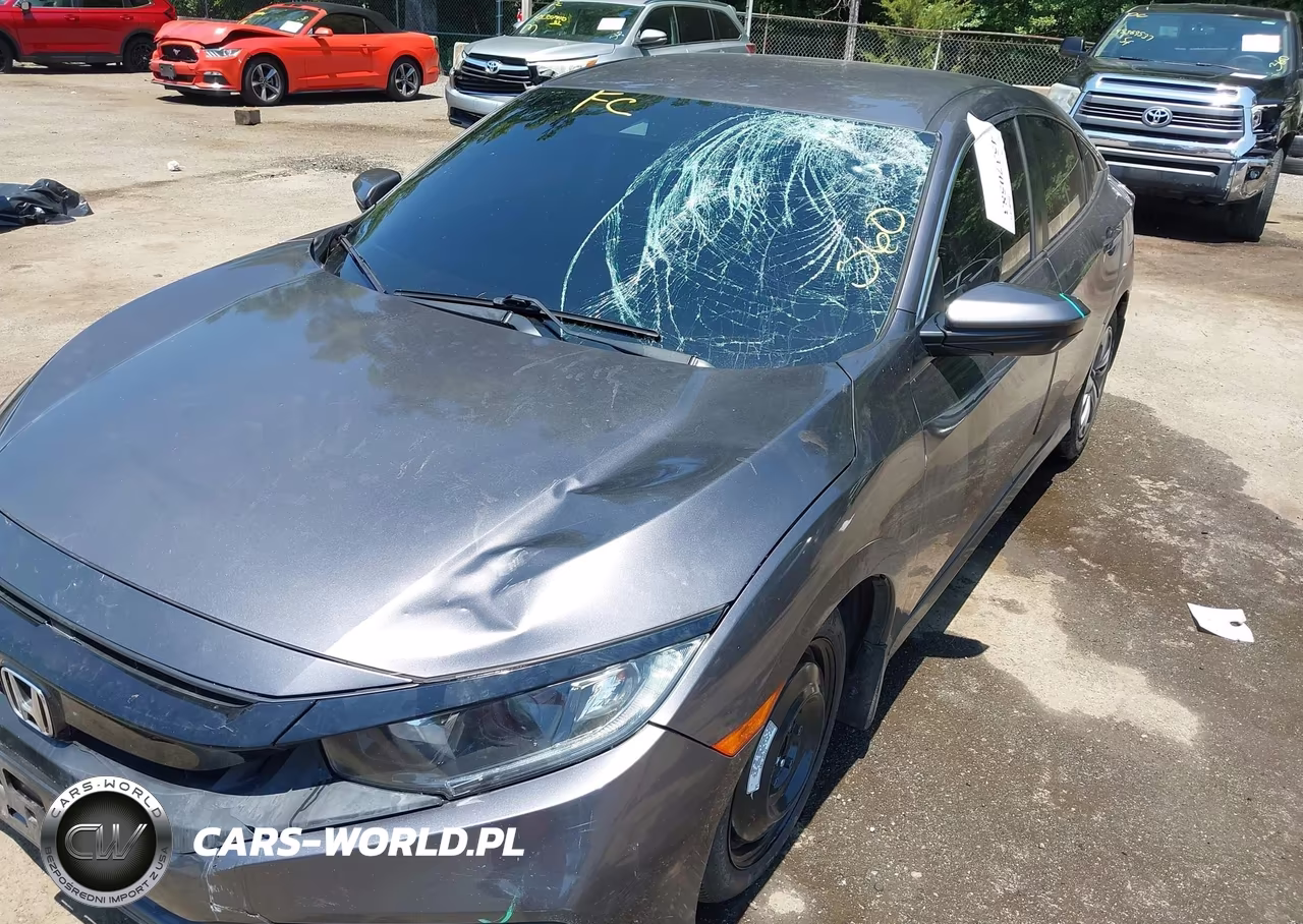 2019 Honda Civic Lx VIN:2HGFC2F69KH558034 - 6