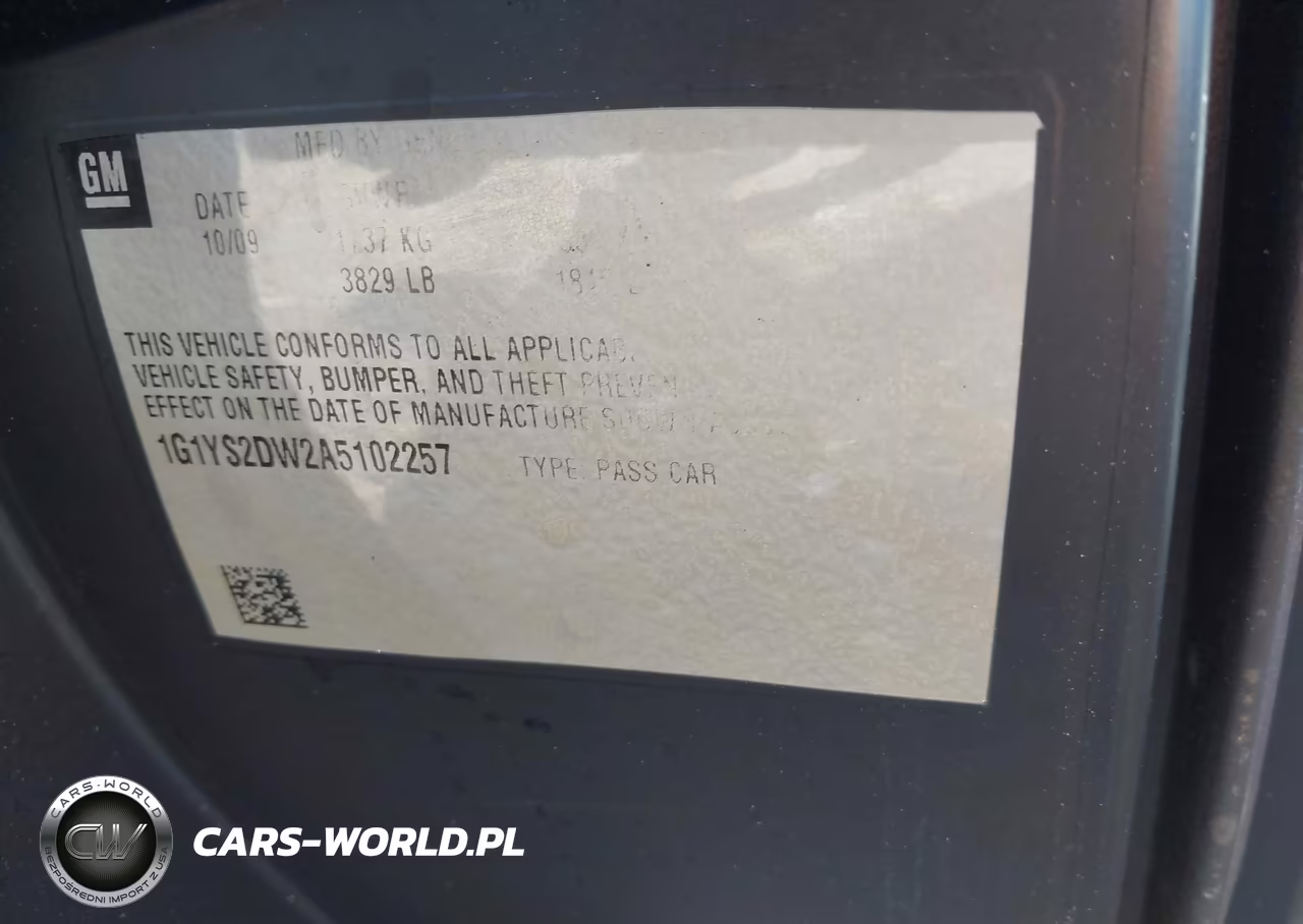 2010 Chevrolet Corvette Grand Sport VIN:1G1YS2DW2A5102257 - 9