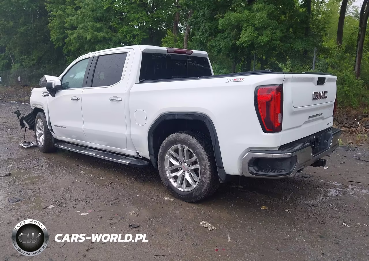2021 GMC Sierra 1500 4Wd Short Box Slt VIN:3GTU9DET4MG334633 - 3